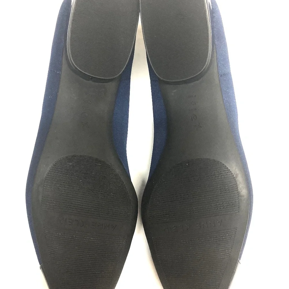 Anne Klein iflex Carlie Navy Dress Shoes - Picture 8 of 9